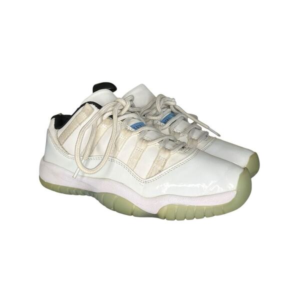 Womens Air Jordan 11 Retro Low 'Legend Blue' 2021 Size 8 528896-117 - Picture 4 of 6